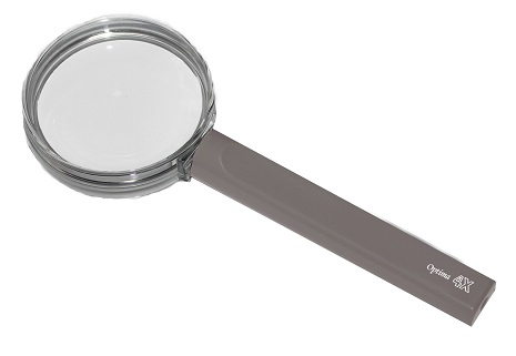 4x Optima Ideal Round Hand Magnifier