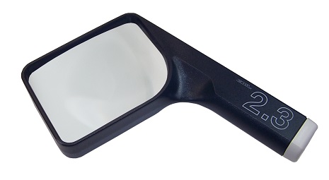 2.3x COIL Hi-Power Hand Magnifier