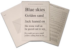 Optima Low Vision Assessment Pack