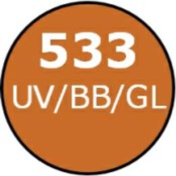 F533 - 24% Amber/Orange - Clip On